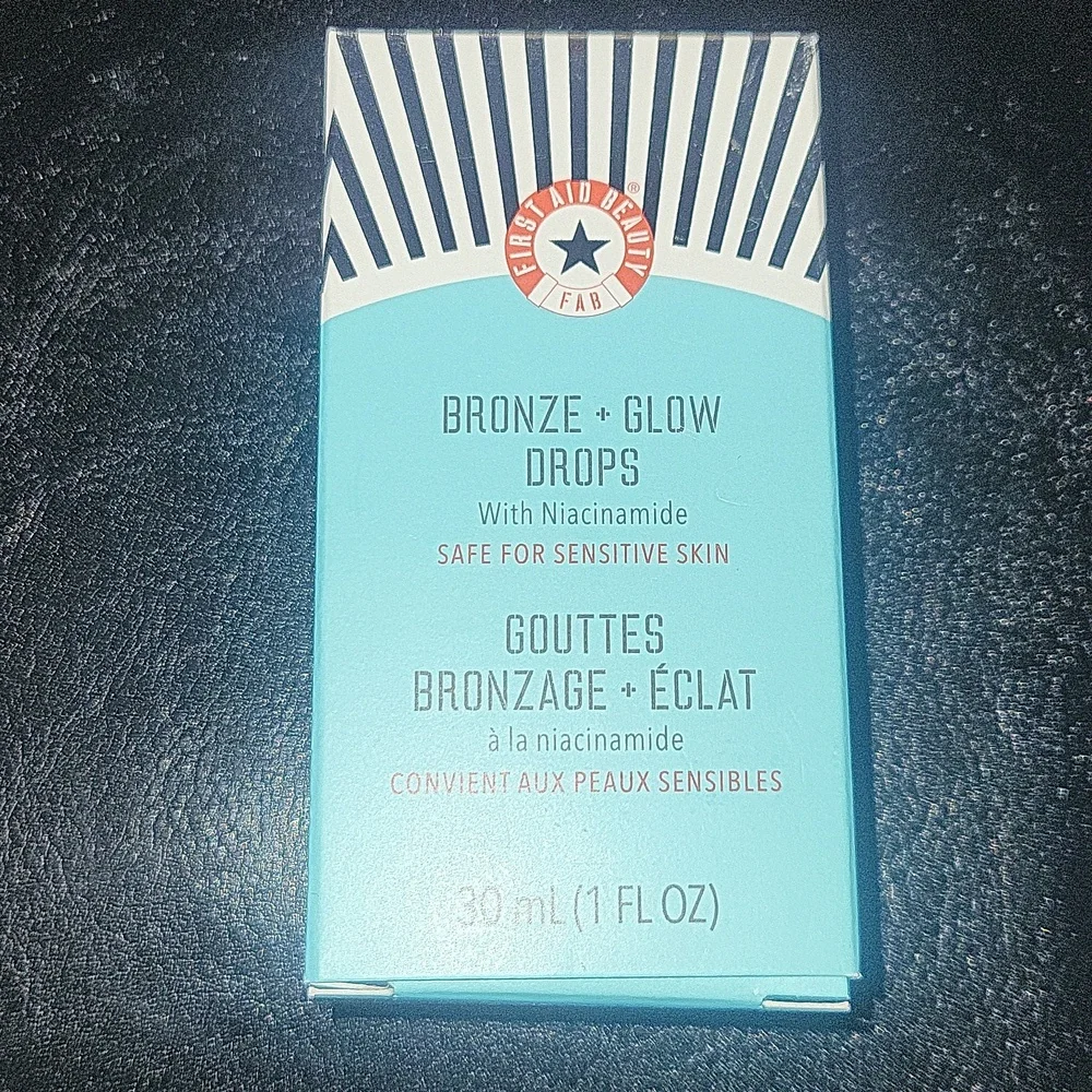 First Aid Beauty Bronze + Glow Drops W/ Niacinamide BNIB